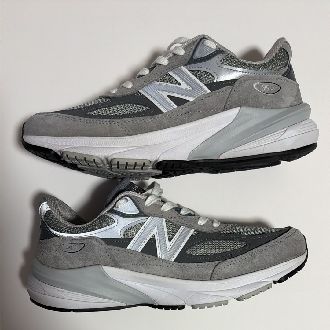 New Balance 990V6 "Gray" (Heel Logo NB)