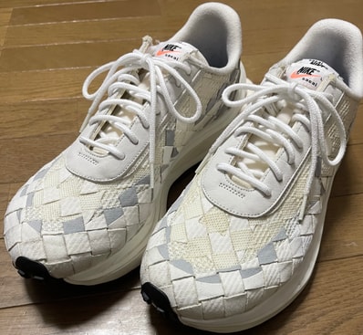 Jean-Paul Gaultier × sacai × Nike Air Woven VaporWaffle "White"