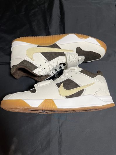 Travis Scott × Nike Jordan Jumpman Jack TR "Sail and Dark Mocha"