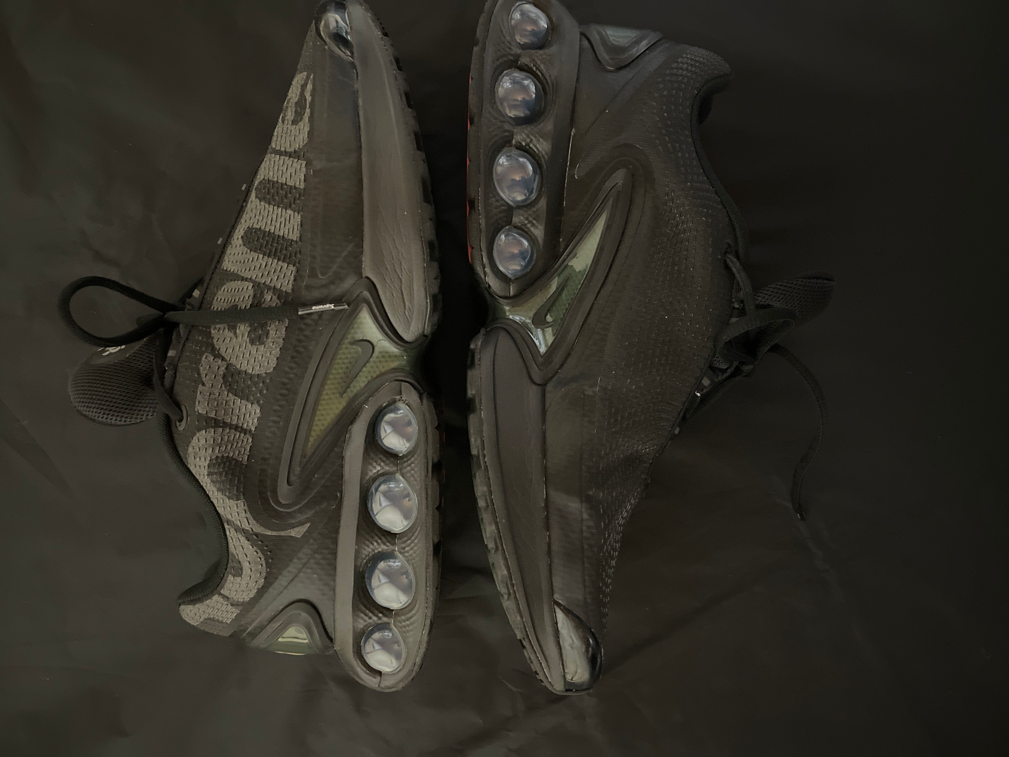 Supreme × Nike Air Max DN "Black/Galactic Jade"