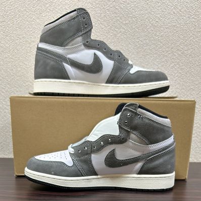 Nike GS Air Jordan 1 Retro High OG "Black and Smoke Grey"