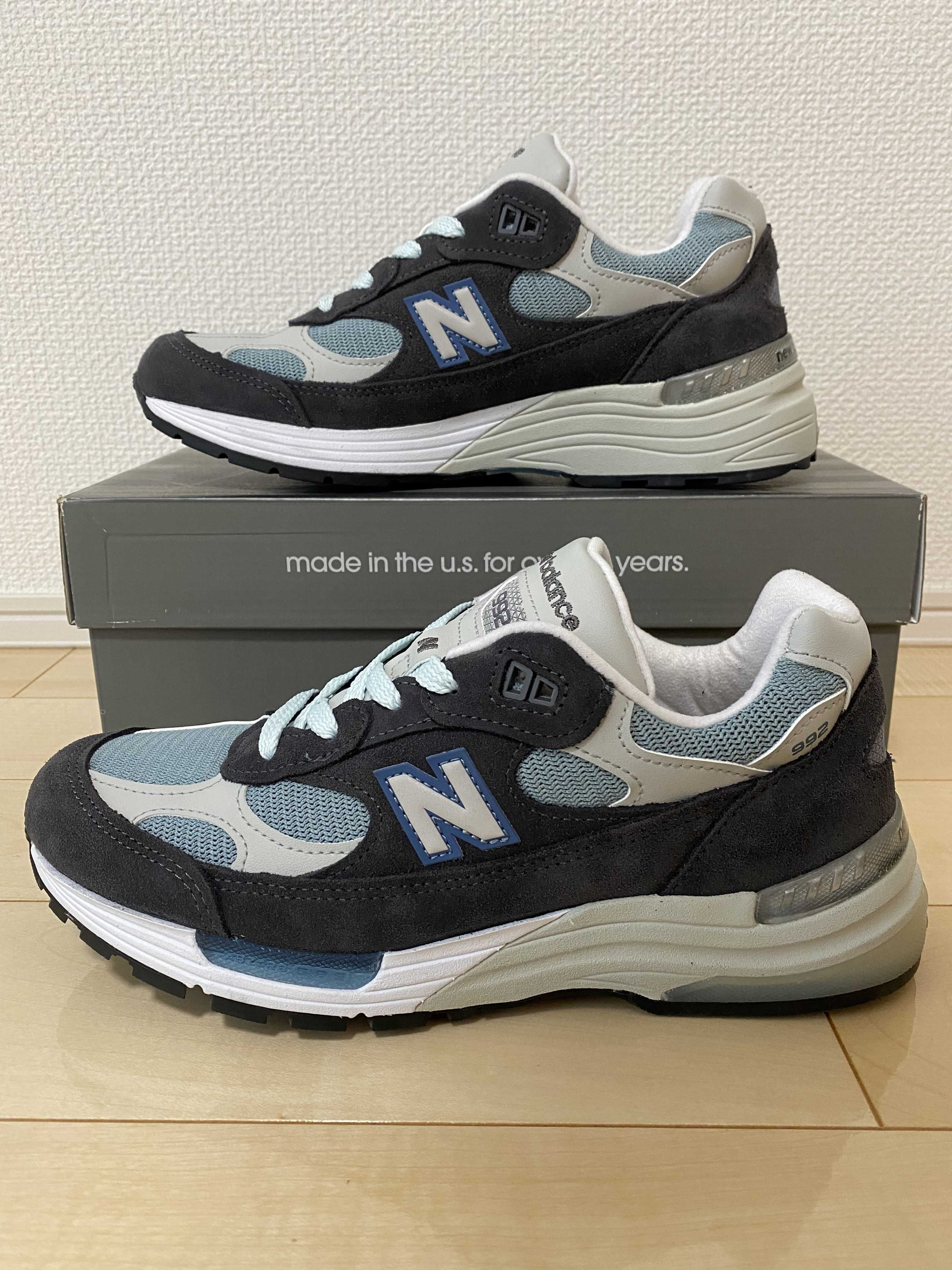 KITH × New Balance 992 "Steel Blue"