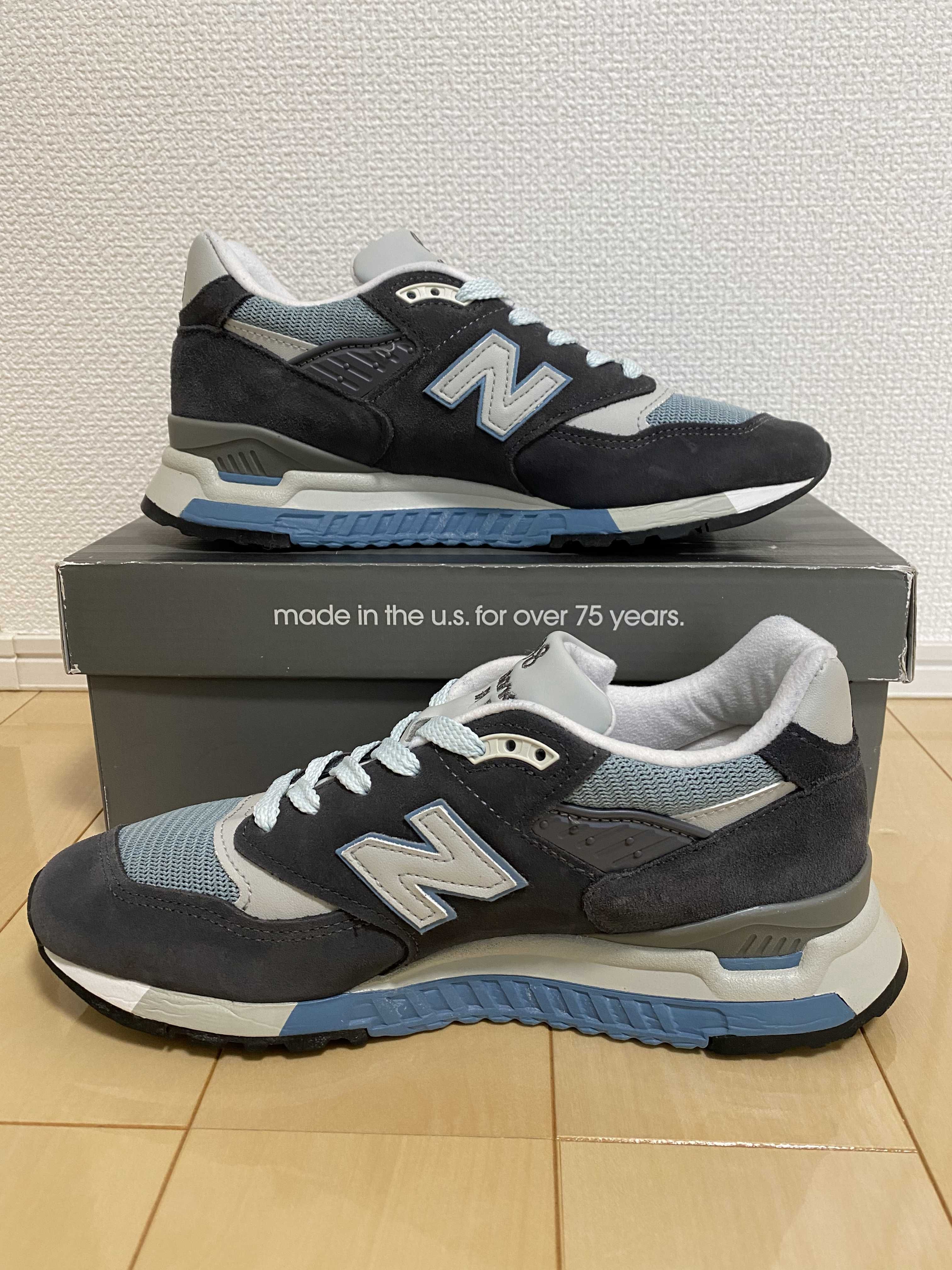 KITH × New Balance 998 "Steel Blue"
