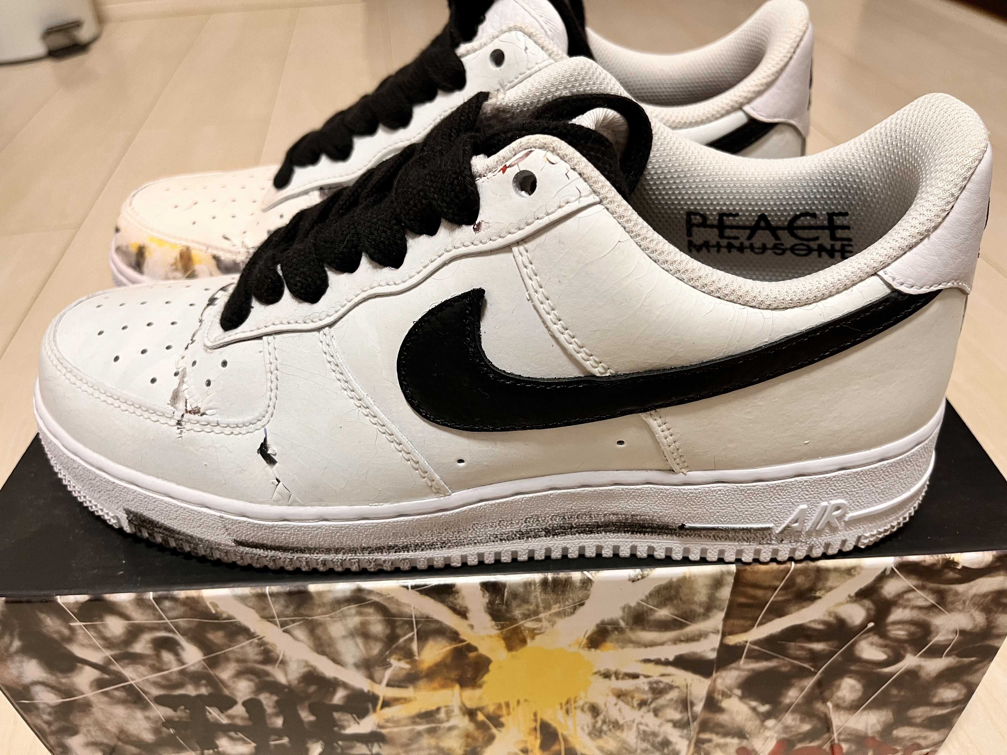 PEACEMINUSONE × Nike Air Force 1 Low "Para-noise/White/Black" / G-DRAGON