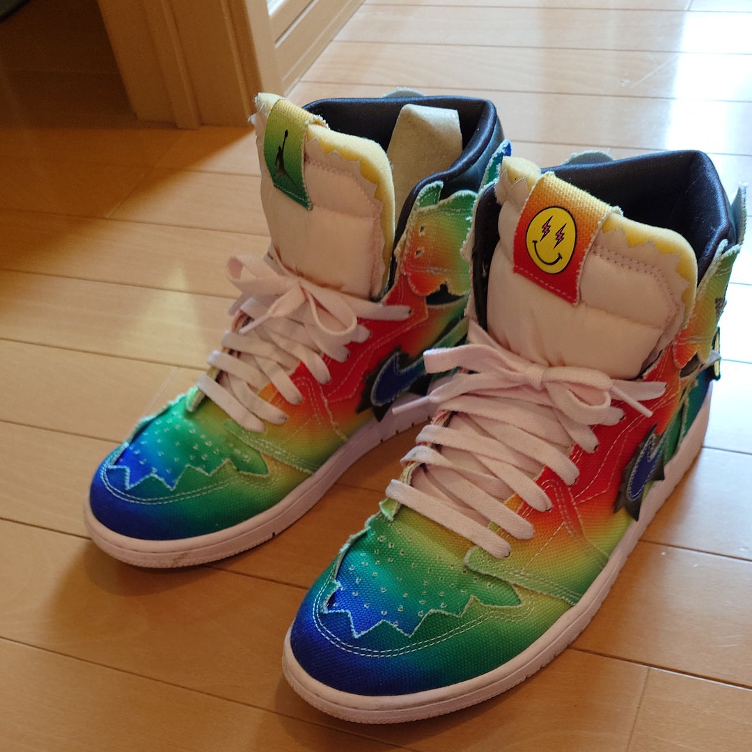J Balvin × Nike Air Jordan 1 High OG "Rainbow"