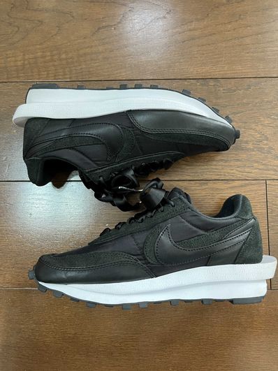sacai × Nike LDV Waffle "Triple Black"