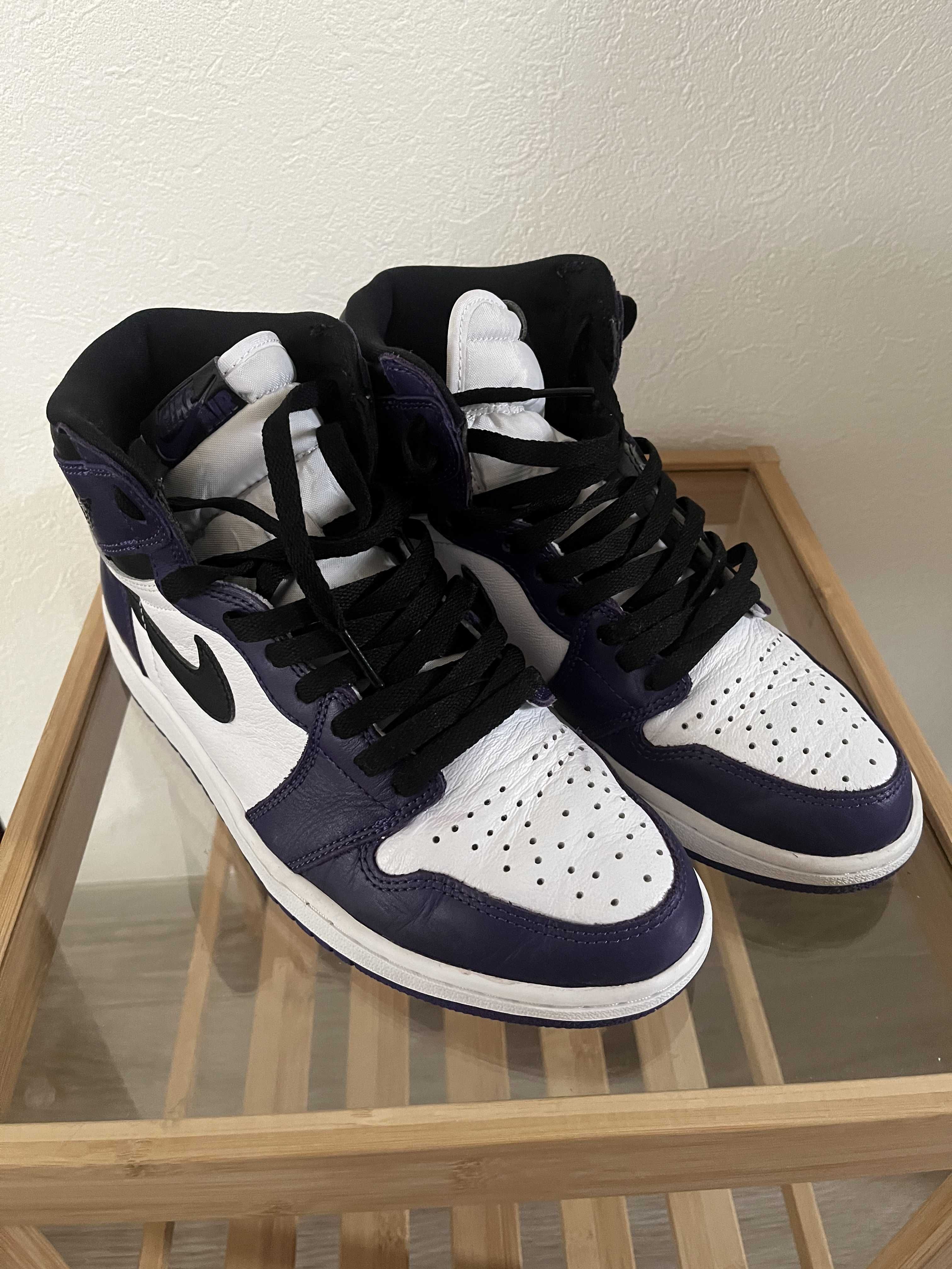 Nike Air Jordan 1 Retro High OG "Court Purple White/Black" (2020)   