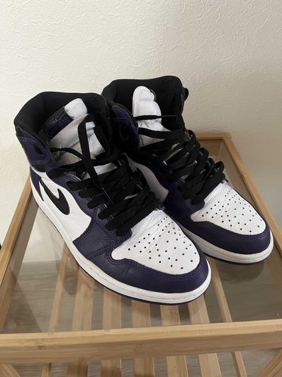 Nike Air Jordan 1 Retro High OG "Court Purple White/Black" (2020)