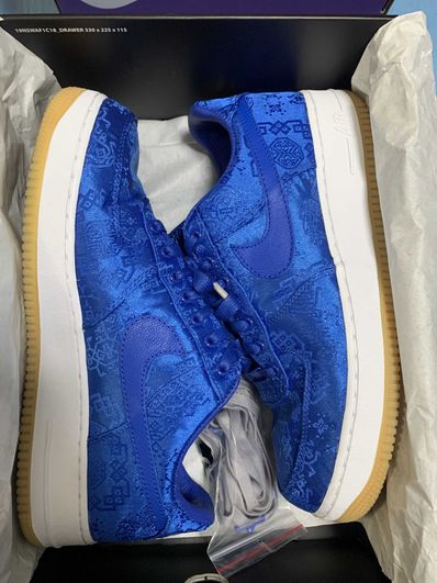 CLOT × Nike Air Force 1 Low "Blue"