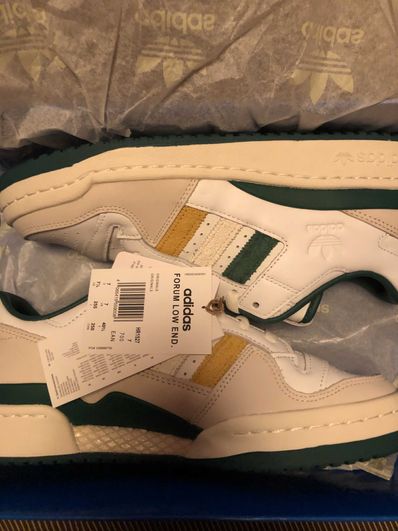 END. × adidas Forum Varsity Forum Low "Green"