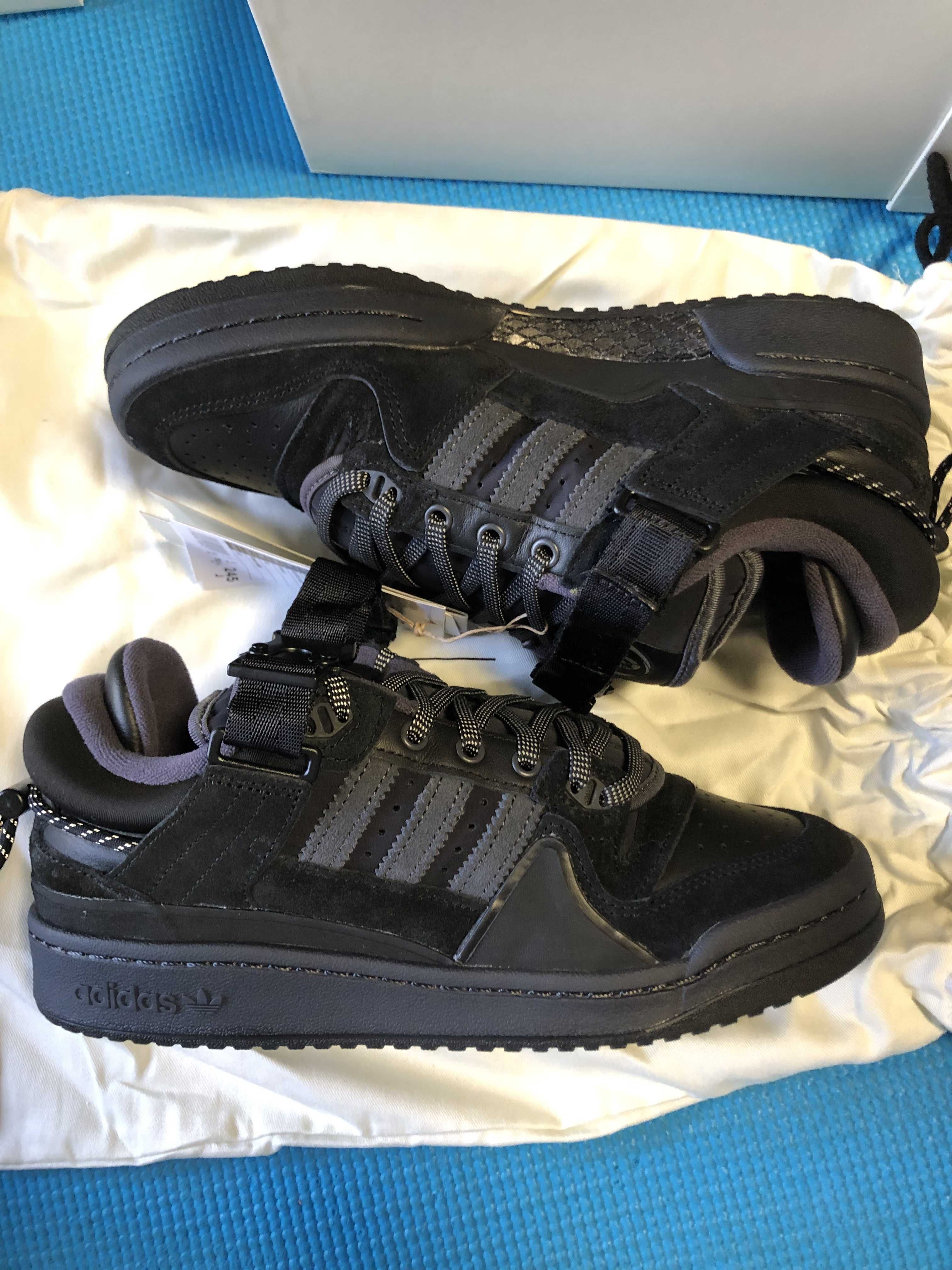 Bad Bunny × adidas Forum 84 Low "Core Black"