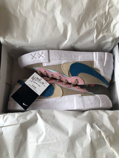 KAWS × sacai × Nike Blazer Low "Reed"