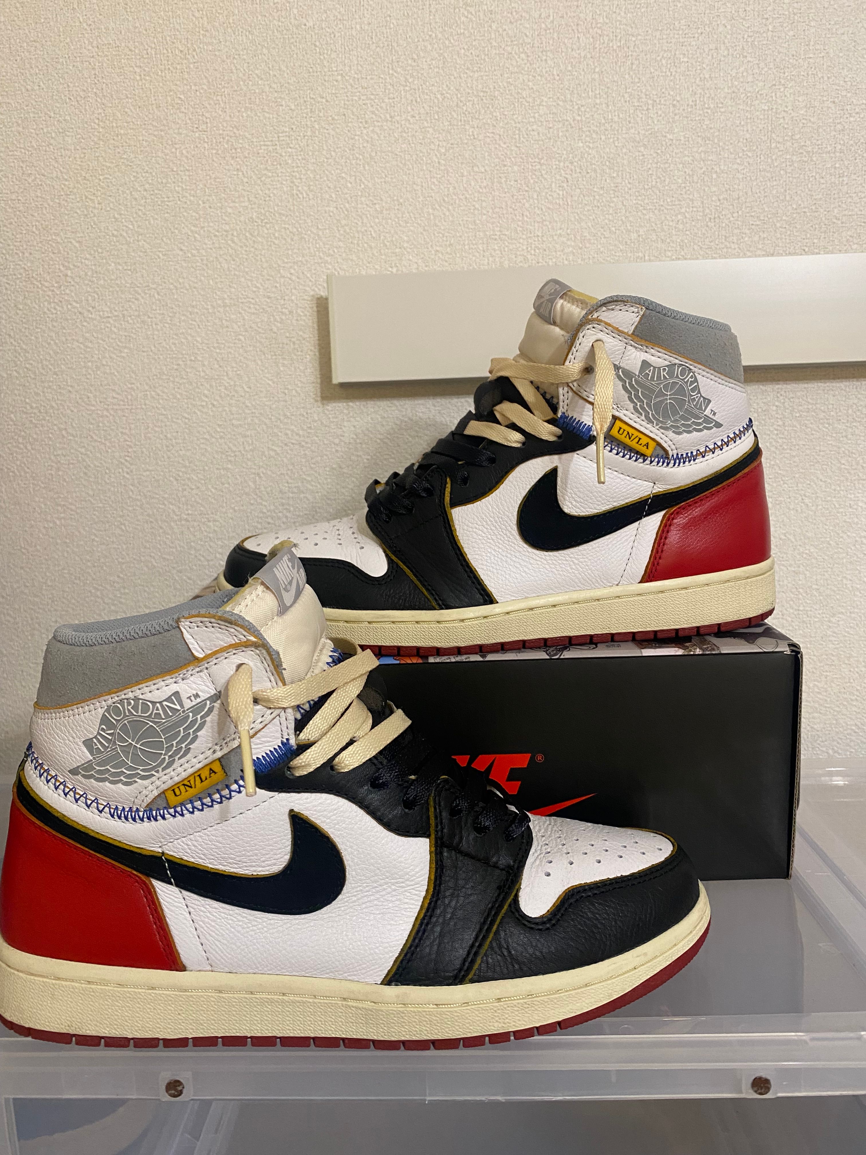 UNION × Nike Air Jordan 1 Retro High OG NRG "Varsity Red/Wolf Grey"
