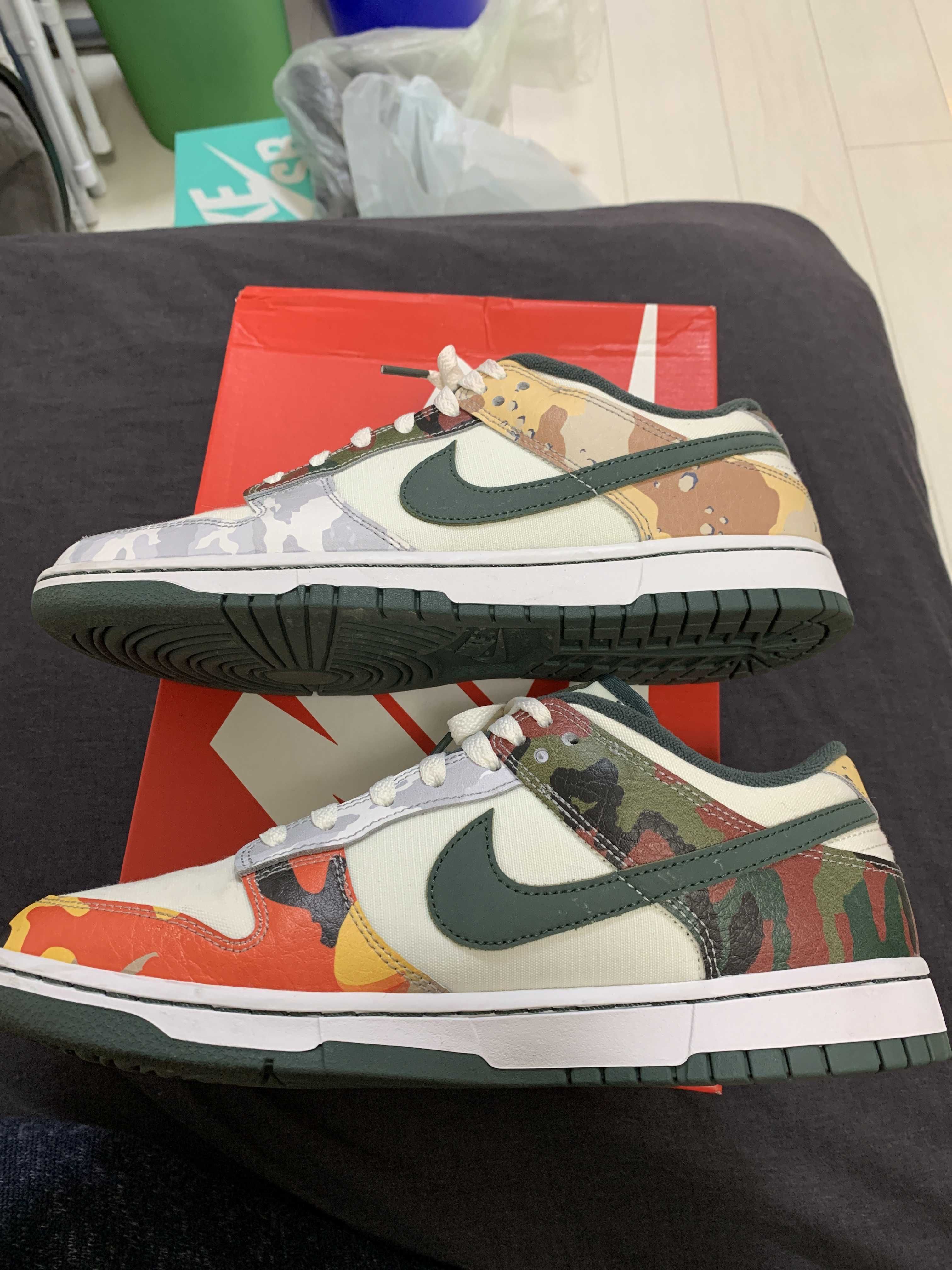 Nike Dunk Low "Sail Multi Camo"