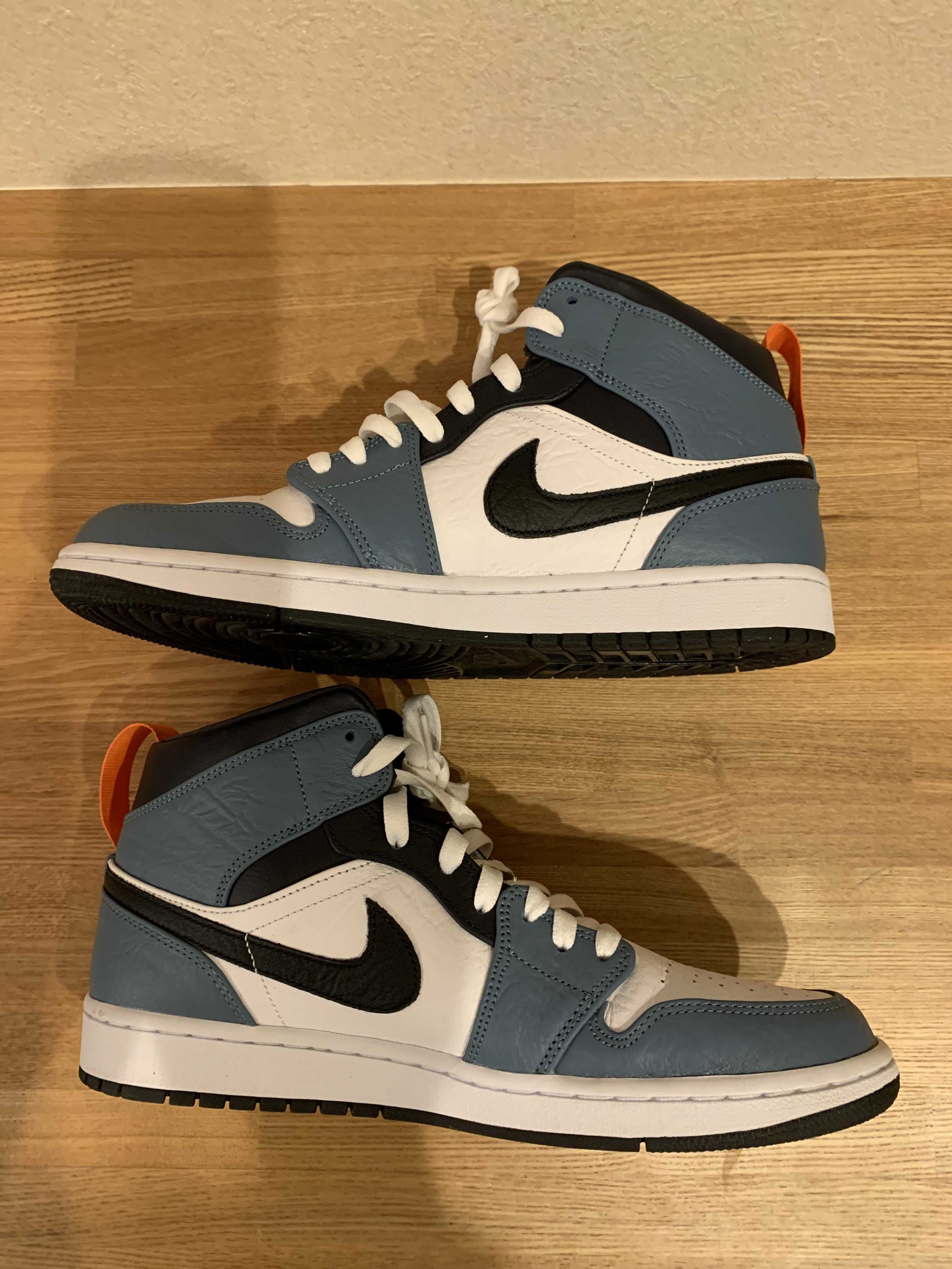 FACETASM × Nike Air Jordan 1 Mid "White/Navy"