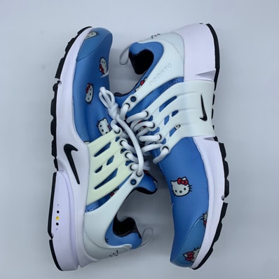 Hello Kitty × Nike Air Presto QS "University Blue/Black/White"