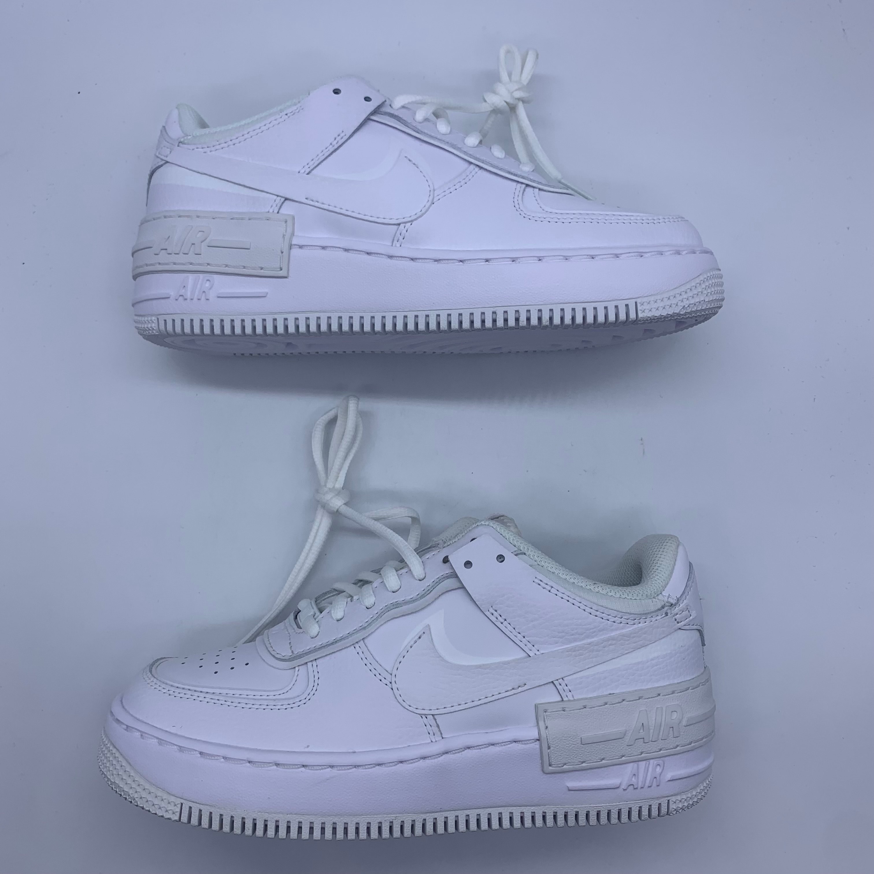 Nike Women's Air Force 1 Low Shadow "Triple White"