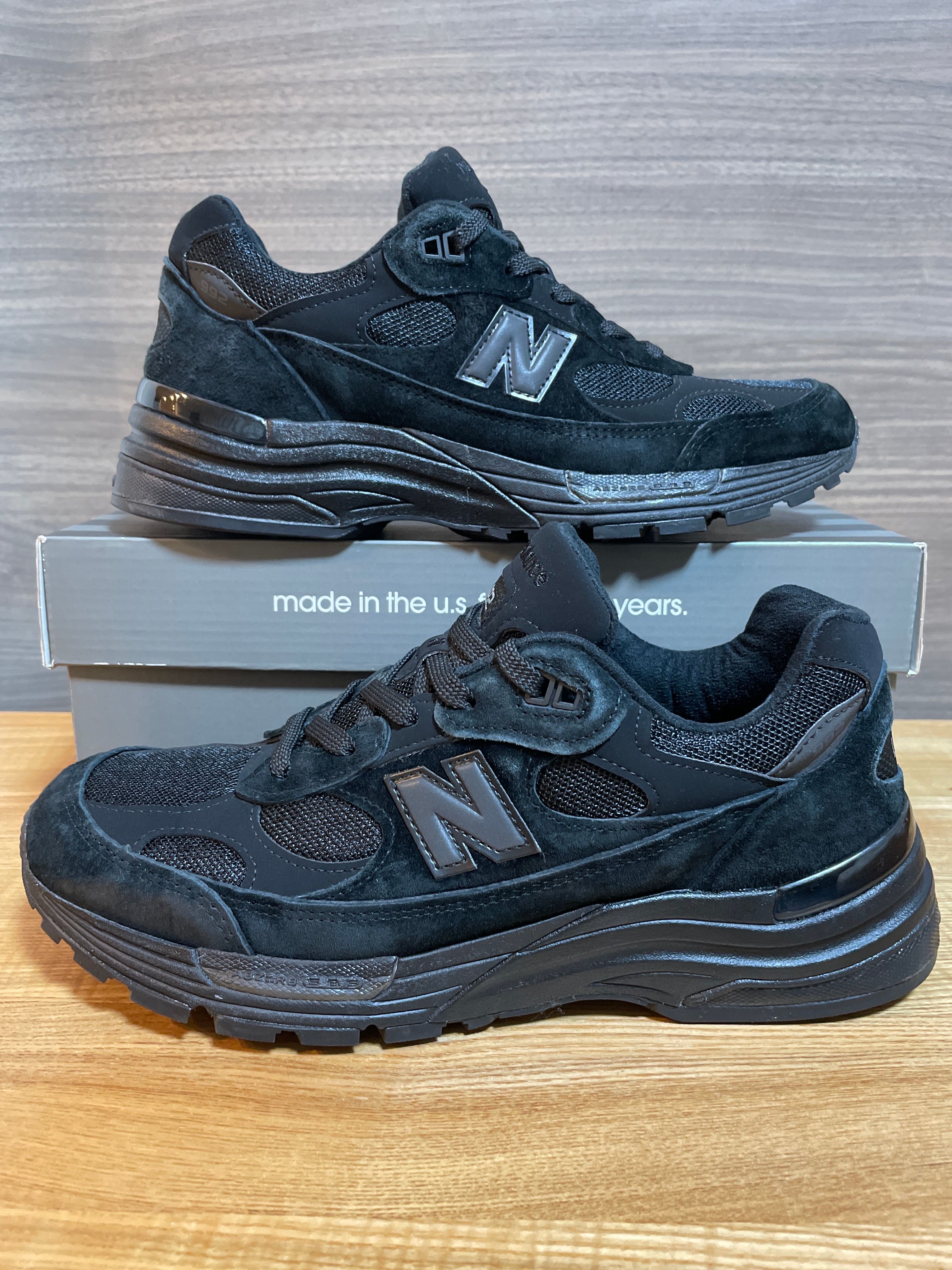 New Balance 992 "Triple Black"