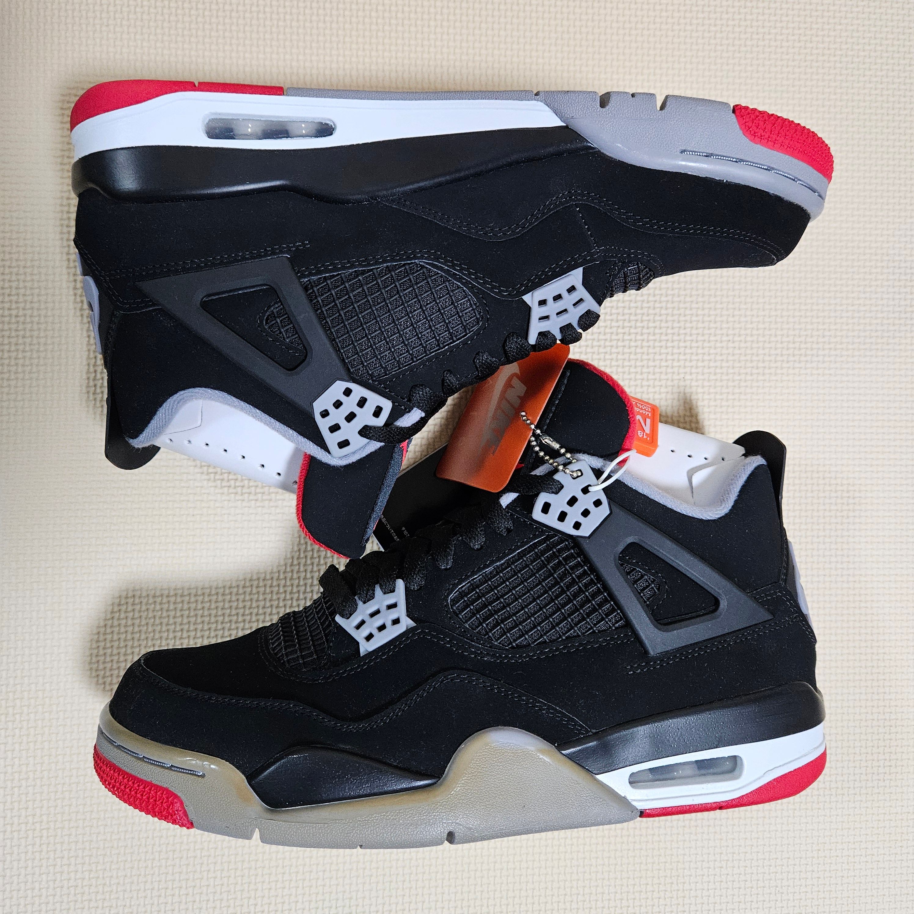 Nike Air Jordan 4 Retro "Bred" (2019)  