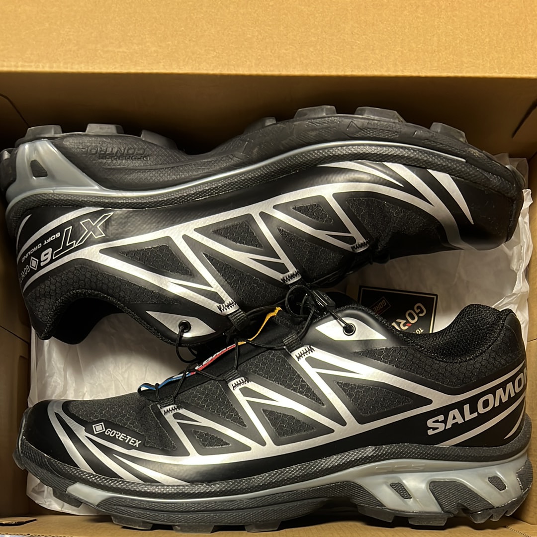 Salomon XT-6 GORE-TEX "Black/Footwear Silver"