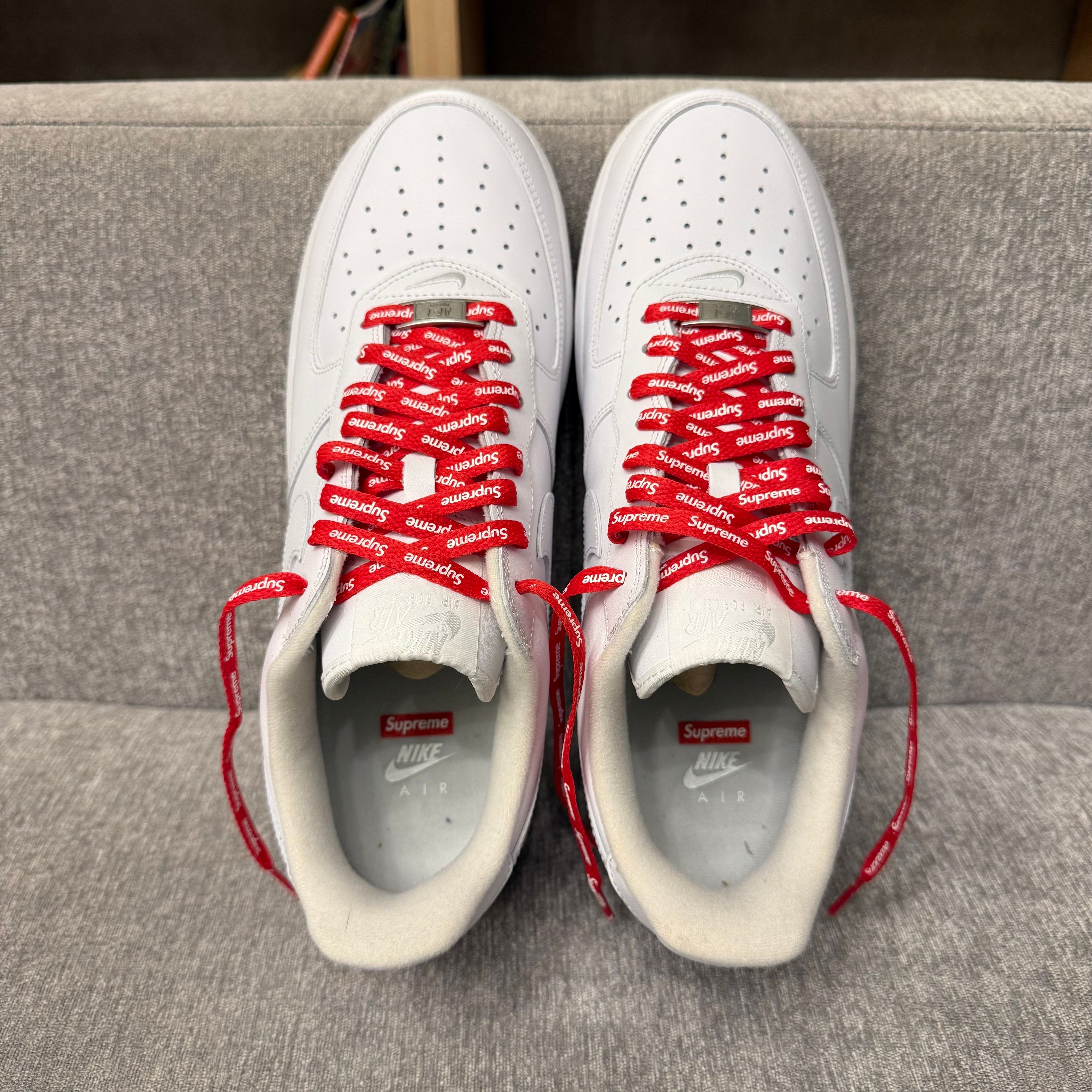 supreme AirForce1 low 27.5cm ホワイト 27.5cm Supreme Nike Air