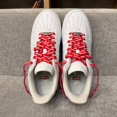Supreme × Nike Air Force 1 Low "White"