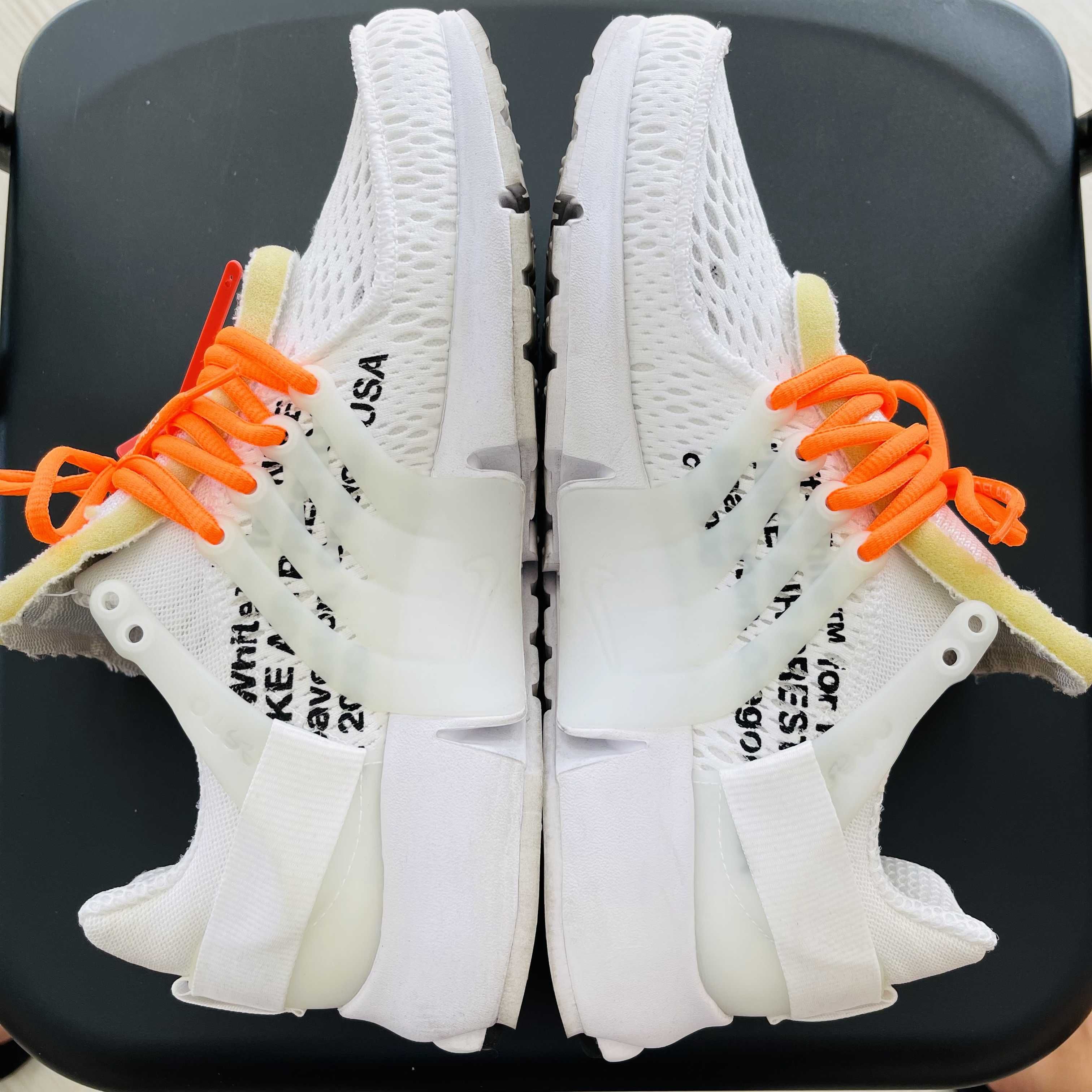 Off-White × Nike Air Presto "White/Black/Cone"