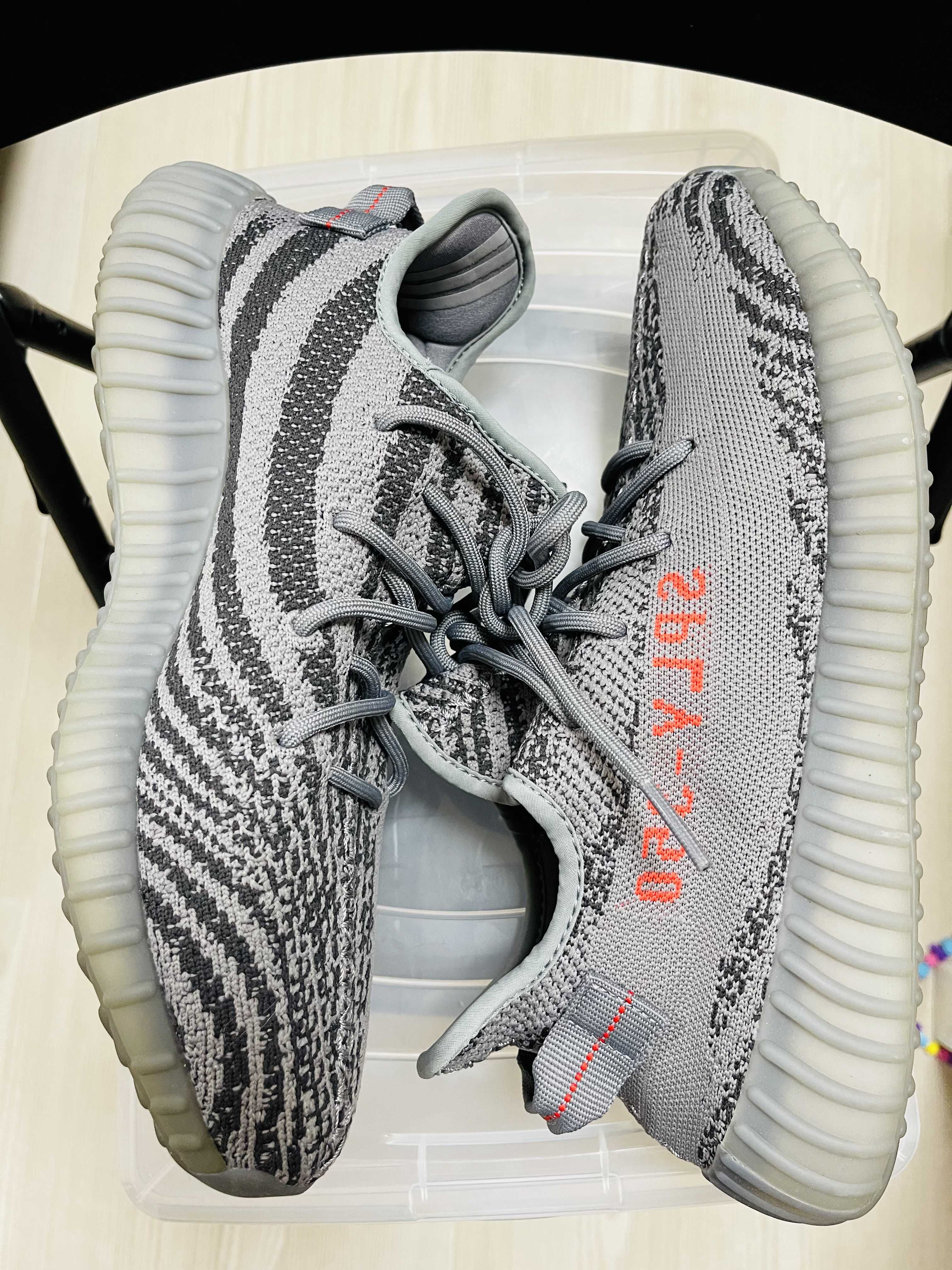 adidas Yeezy Boost 350 V2 "Grey/Bold Orange/DGH Solid Grey"