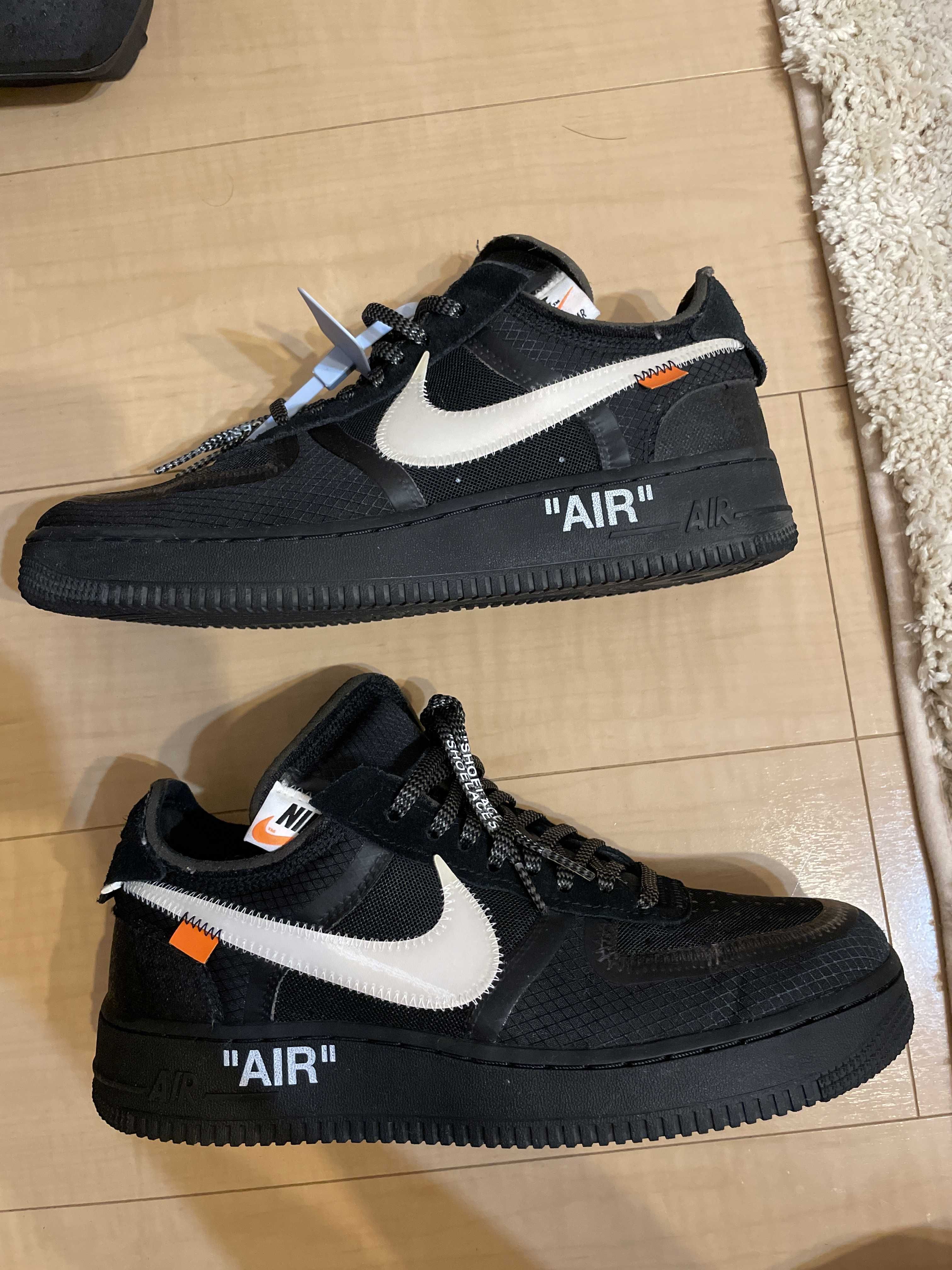 Off-White × Nike Air Force 1 Low "Black"