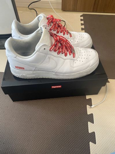 Supreme × Nike Air Force 1 Low "White"
