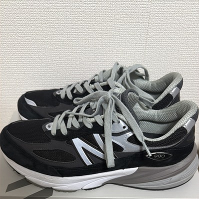 New Balance 990V6 "Black" (Heel NB Logo)