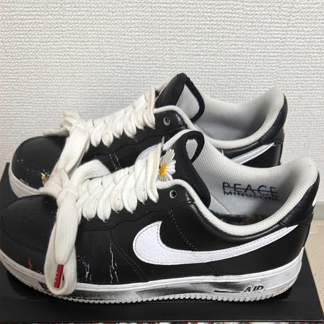 PEACEMINUSONE × Nike Air Force 1 Low Para Noise "Black" / G-DRAGON