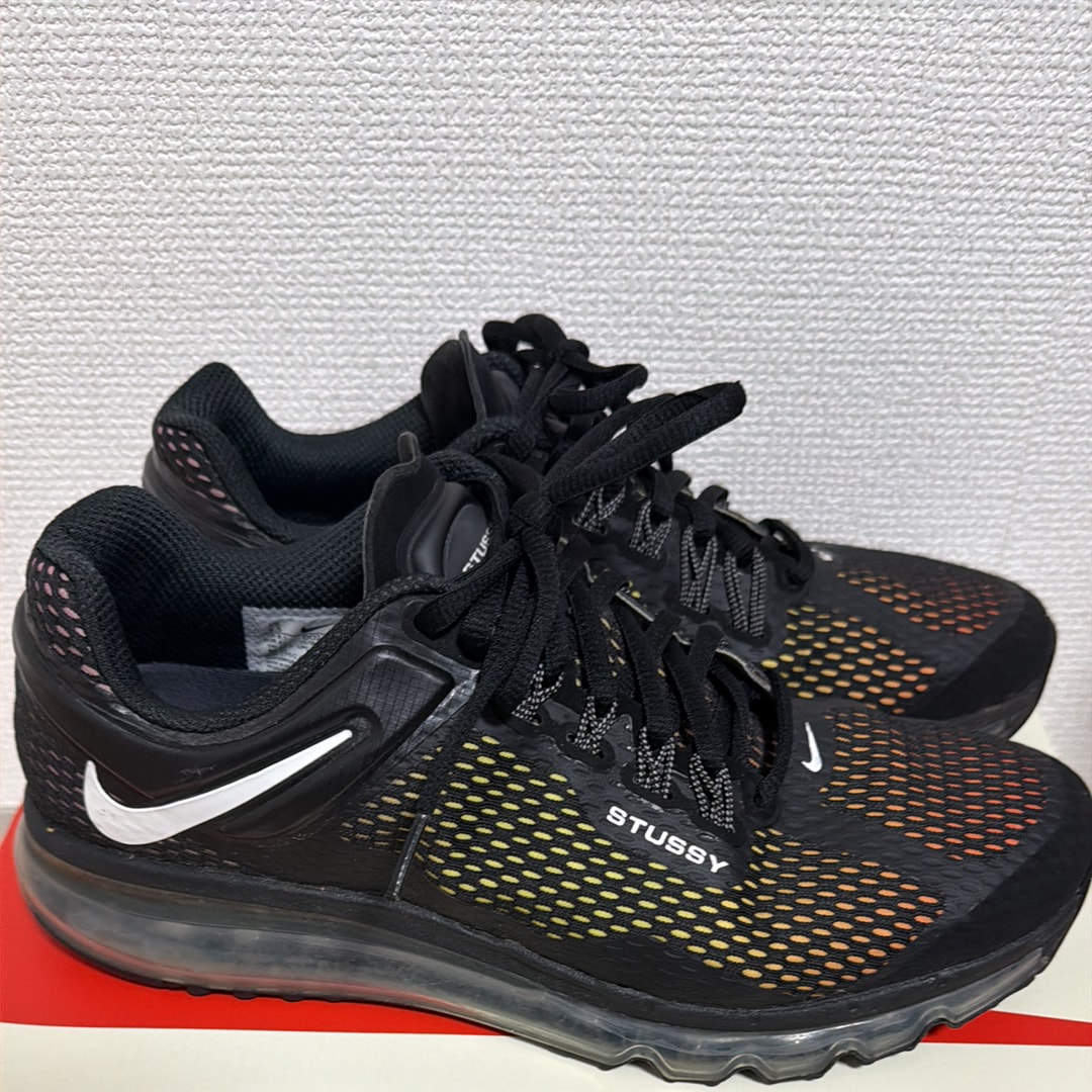 ステューシー × ナイキ エアマックス2013 "ブラック"