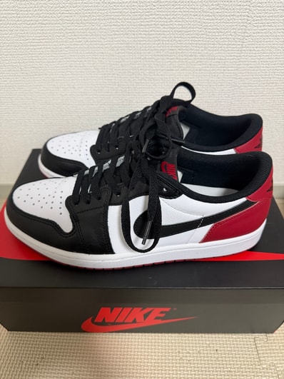 Nike Air Jordan 1 Retro Low OG "Black Toe"