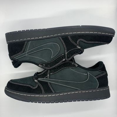 Travis Scott × Nike Air Jordan 1 Low OG SP "Black Phantom"