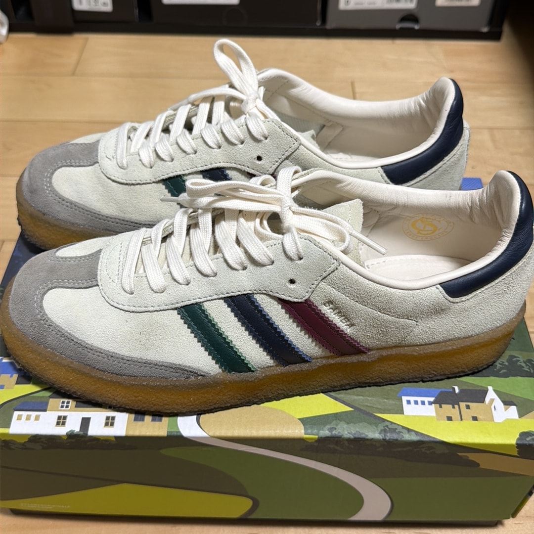 KITH Ronnie Fieg × Clarks × adidas 8Th Street Samba KITHmas "Collegiate Green"