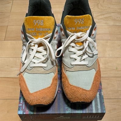 KITH Ronnie Fieg and the Frank Lloyd Wright Foundation × New Balance 998 "Aloe Wash/Apricot Buff"