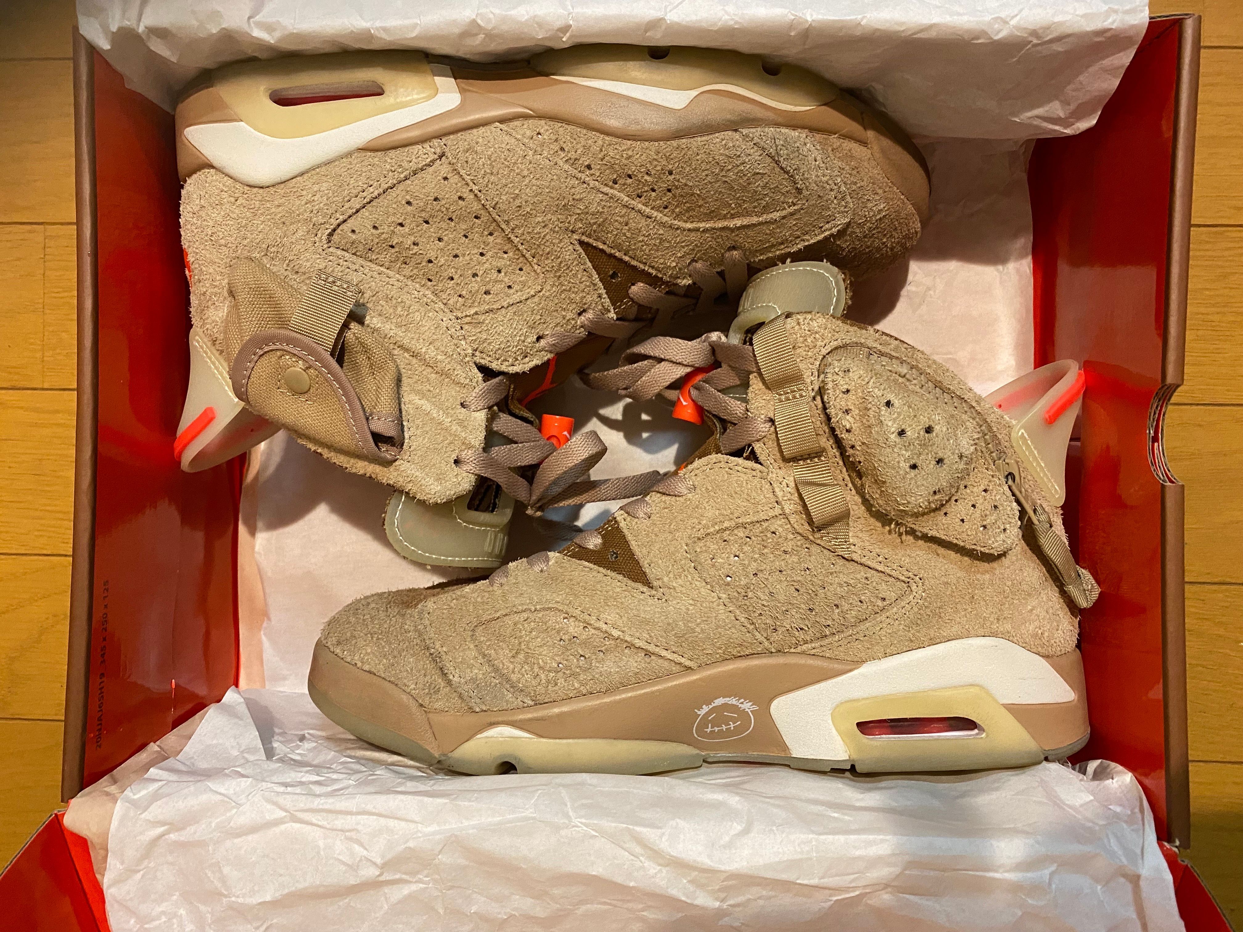 Travis Scott × Nike Air Jordan 6 "British Khaki"