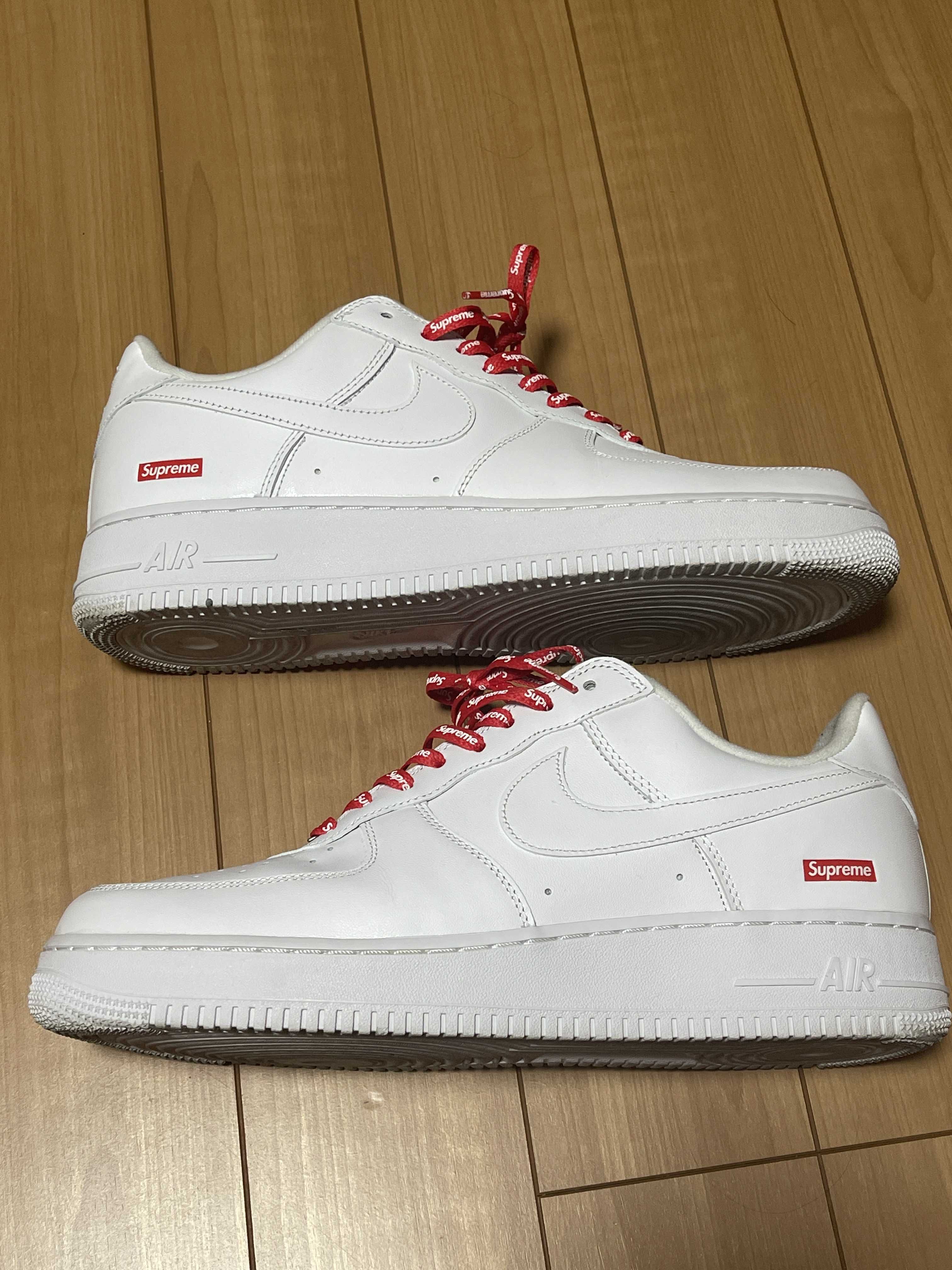 Supreme × Nike Air Force 1 Low "White"