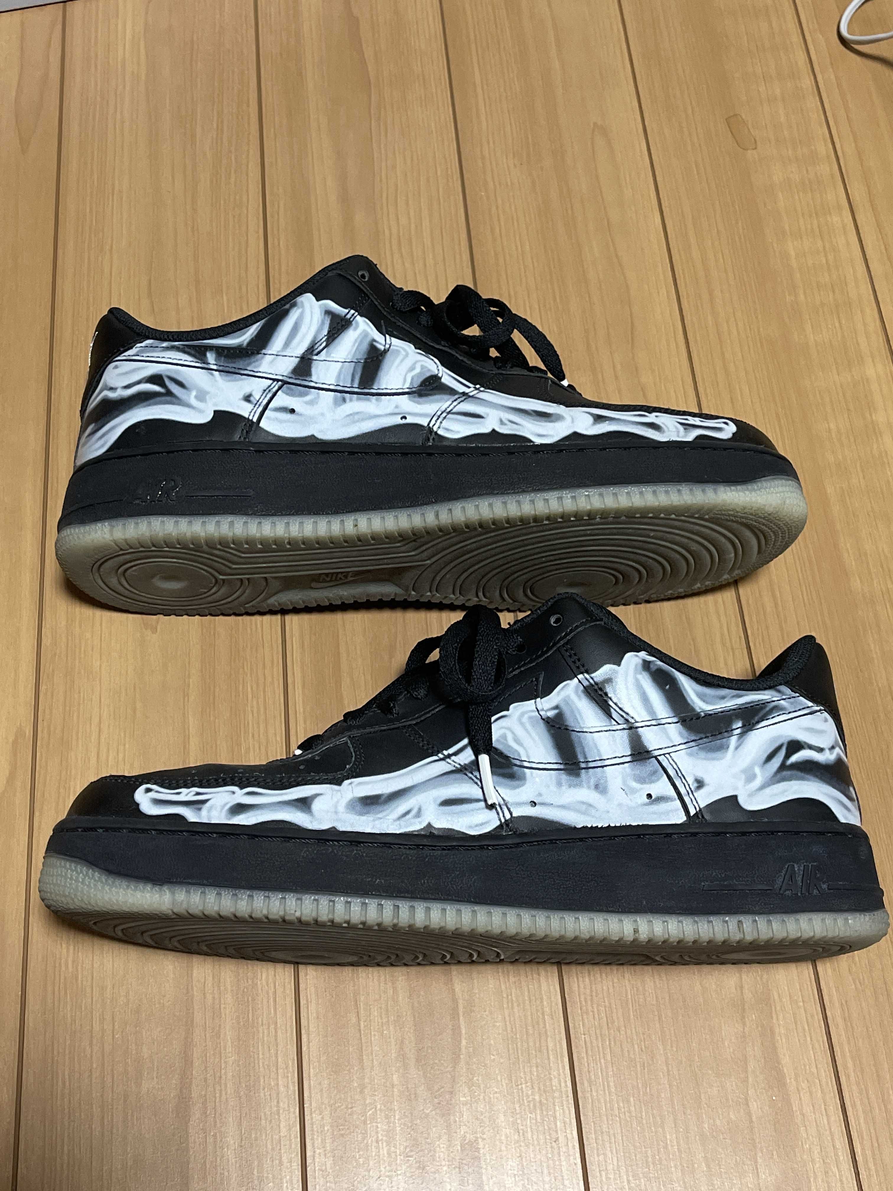 Nike Air Force 1 Low "Black Skeleton"