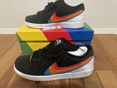 Polaroid × Nike SB Dunk Low Pro QS "Black/White"