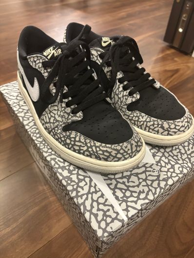 Nike Air Jordan 1 Retro Low OG "Black Cement"