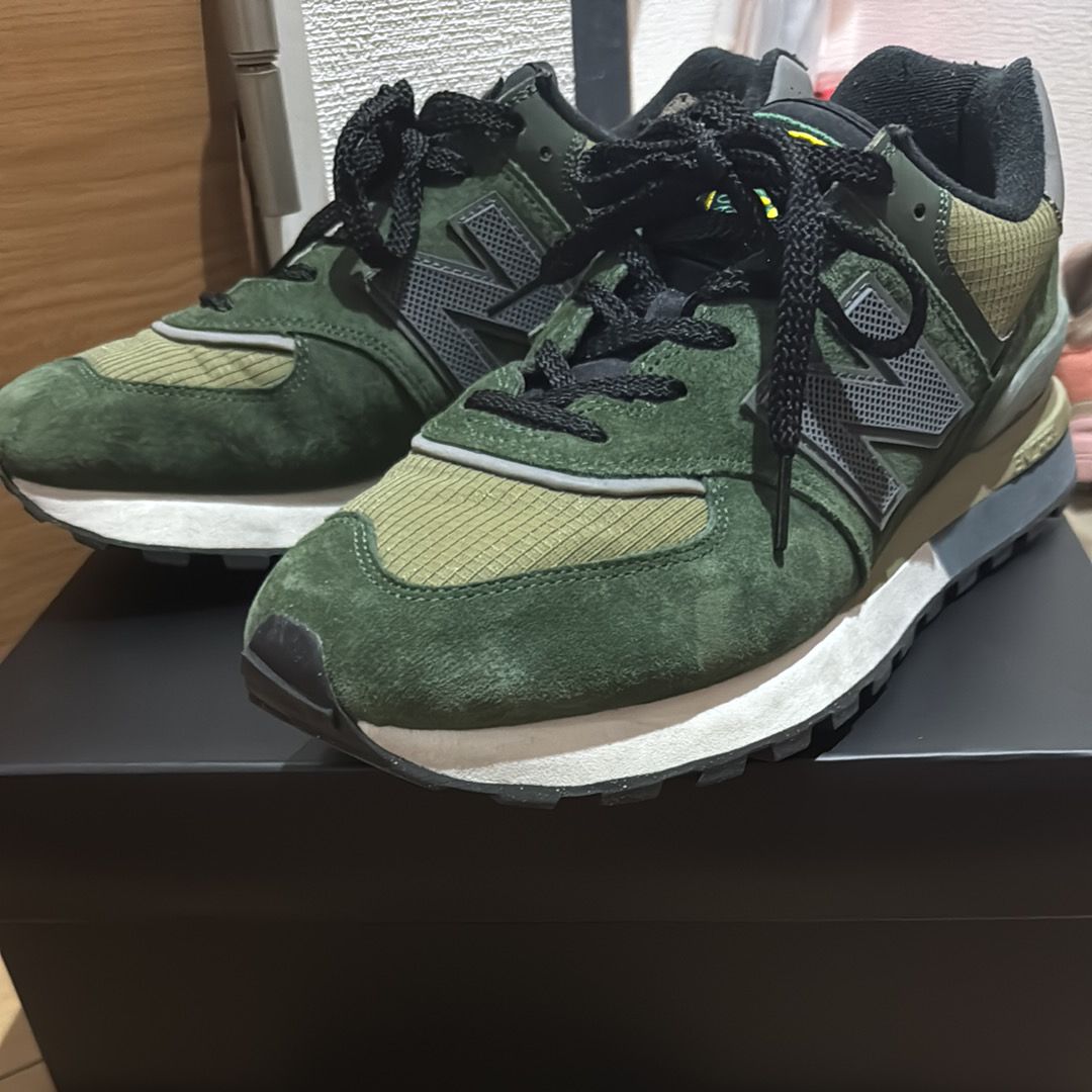 Stone Island × New Balance 574 Legacy "Dark Green"