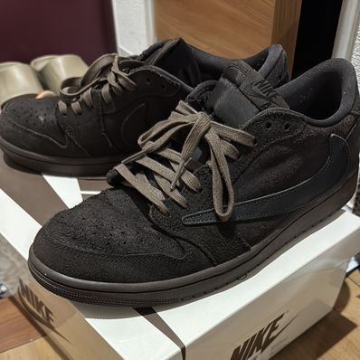 Travis Scott × Nike Air Jordan 1 Low OG SP "Velvet Brown and Dark Mocha"