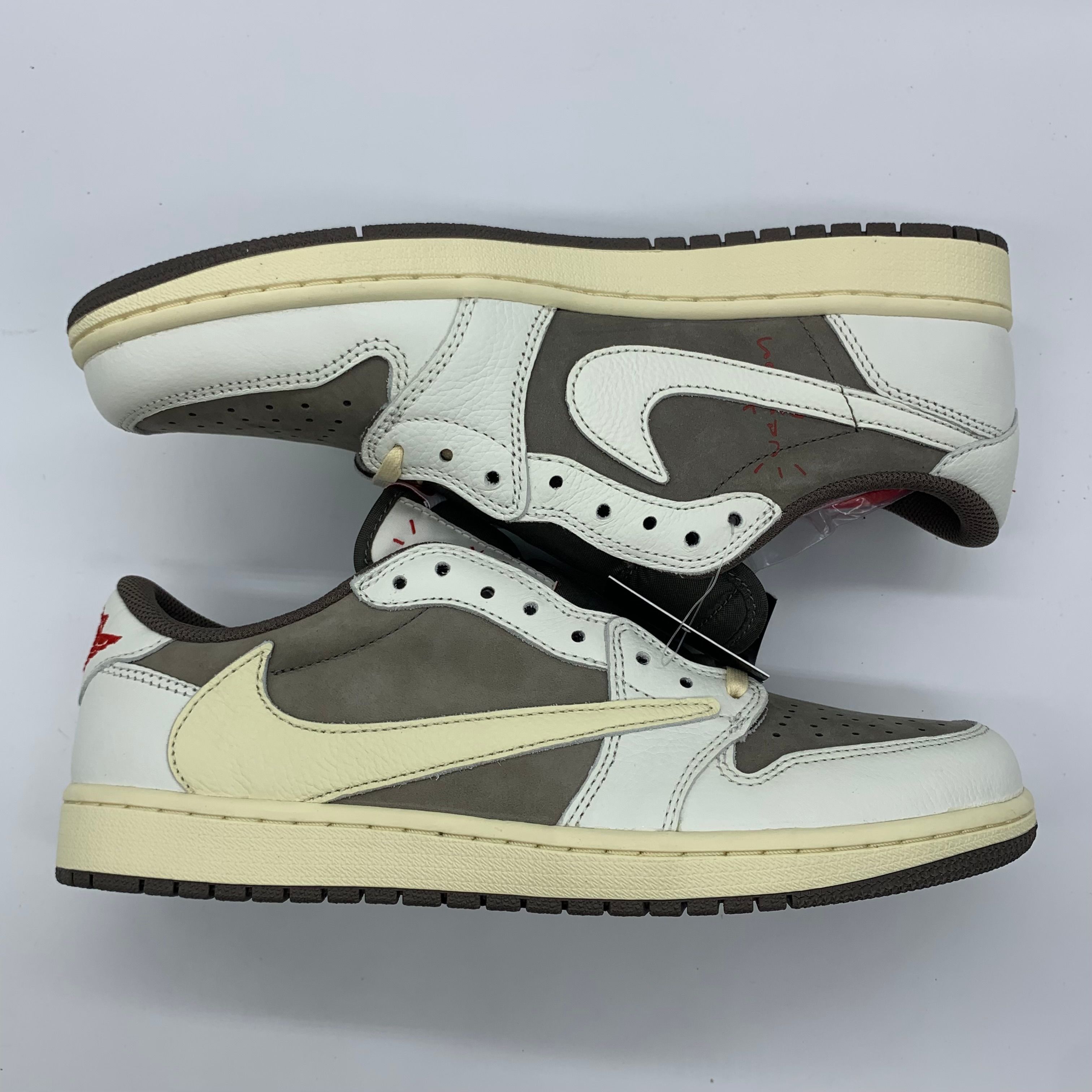 Travis Scott × Nike Air Jordan 1 Low OG SP "Reverse Mocha/Sail and Ridgerock"