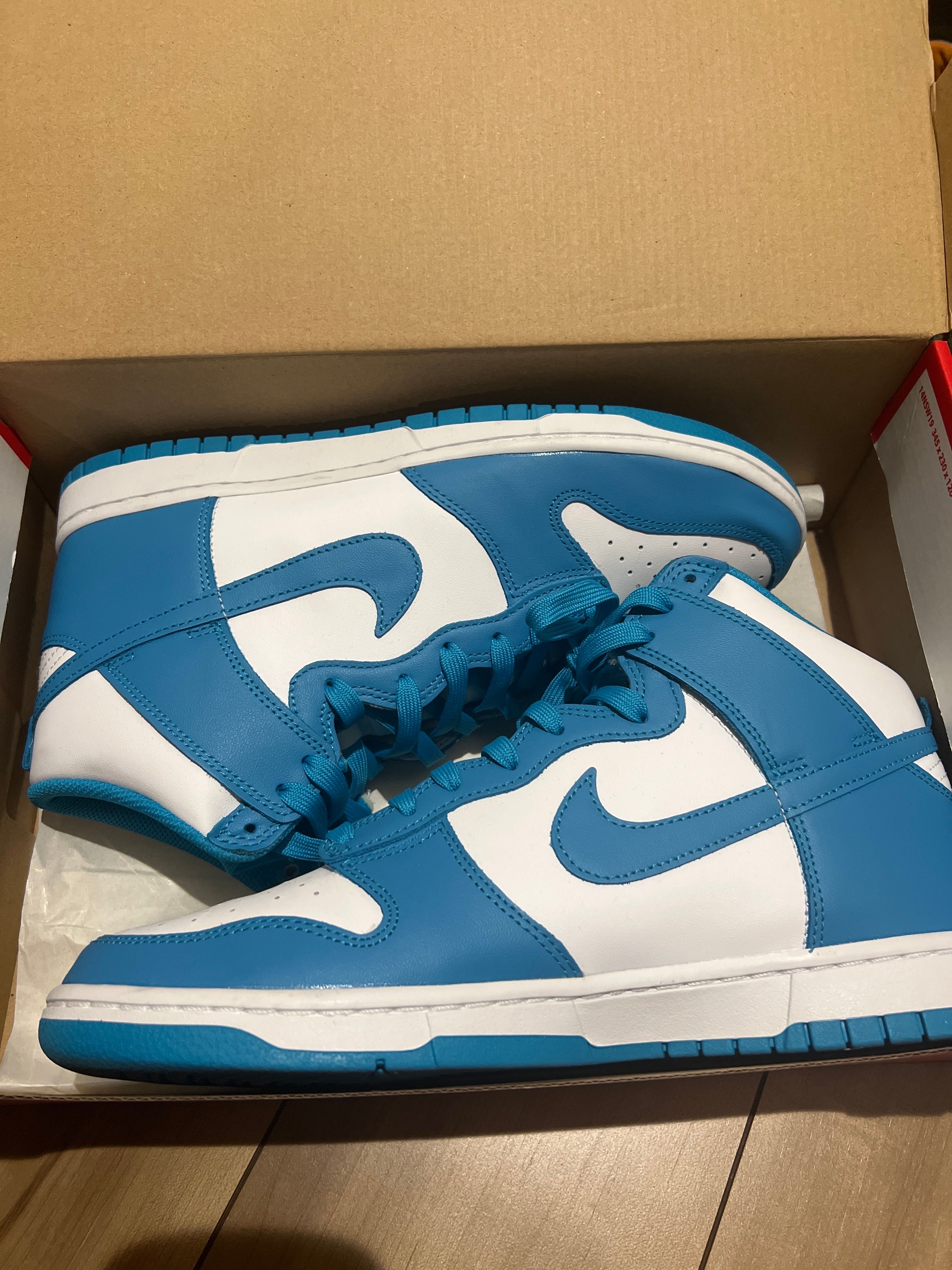 Nike Dunk High "Championship Blue"