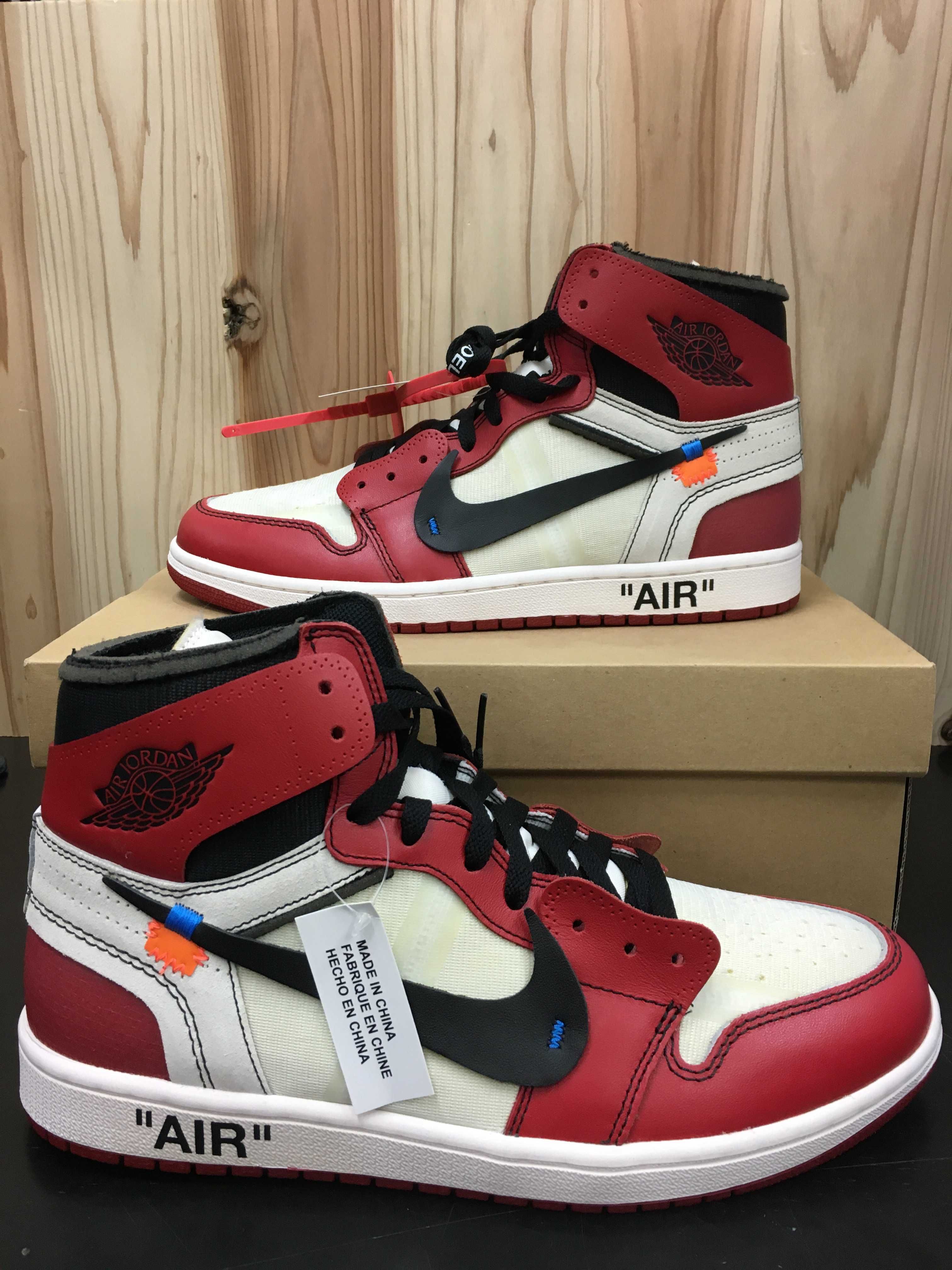 Off-White × Nike Air Jordan 1 Retro High The Ten "Chicago"