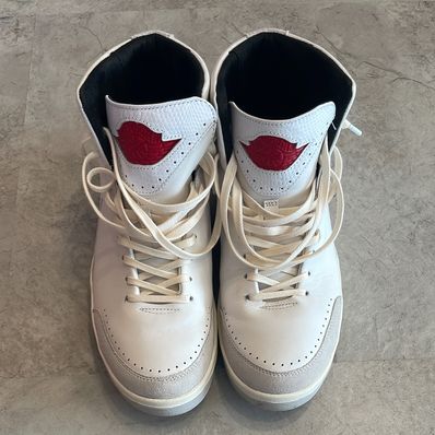 Nina Chanel Abney × Nike Women's Air Jordan 2 High "White and Gym Red"