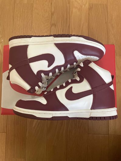 NIKE Women's DUNK HIGH "TEAM RED"