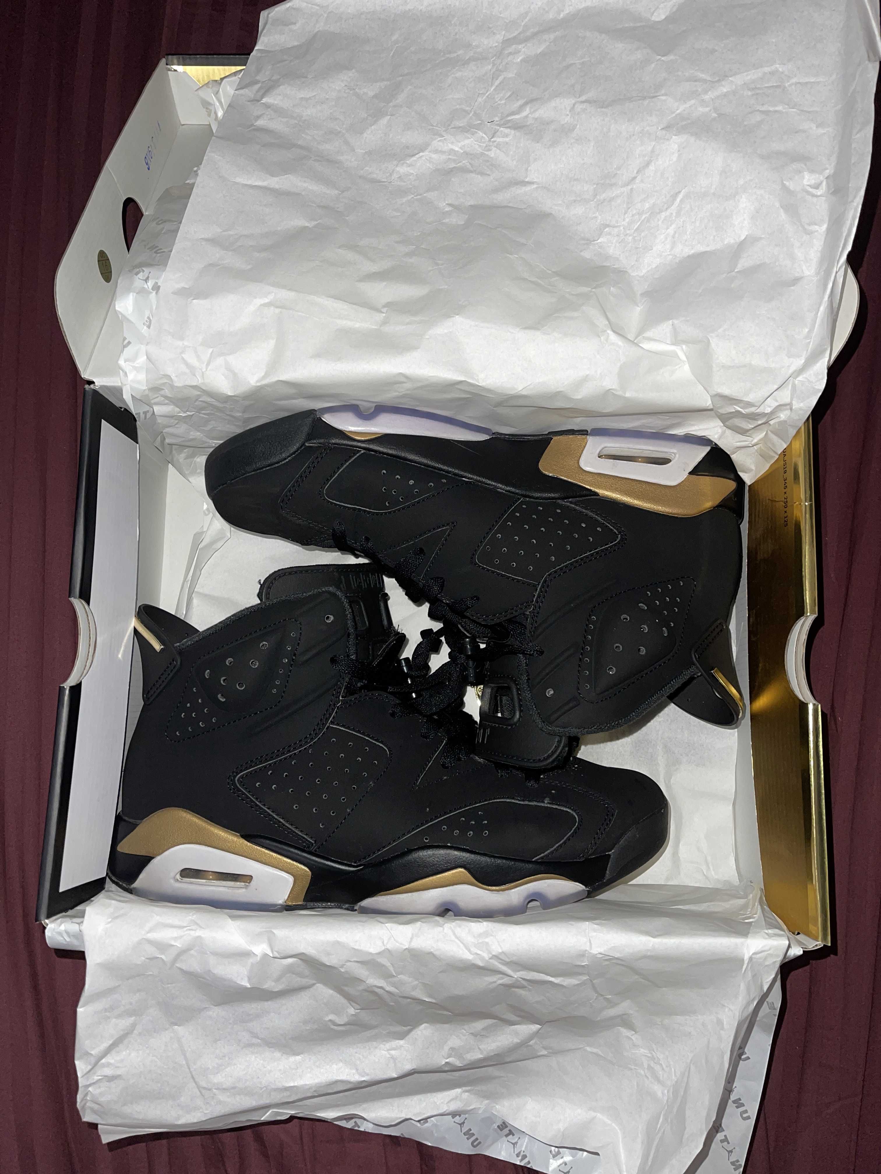 Nike Air Jordan 6 DMP "Black/Metallic Gold" (2020)  
